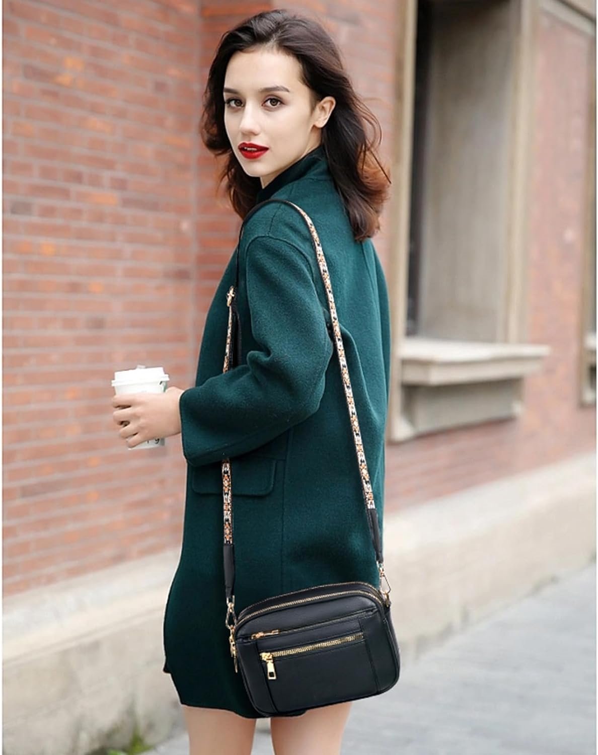 Elena | Bolso de Hombro de Piel Refinada