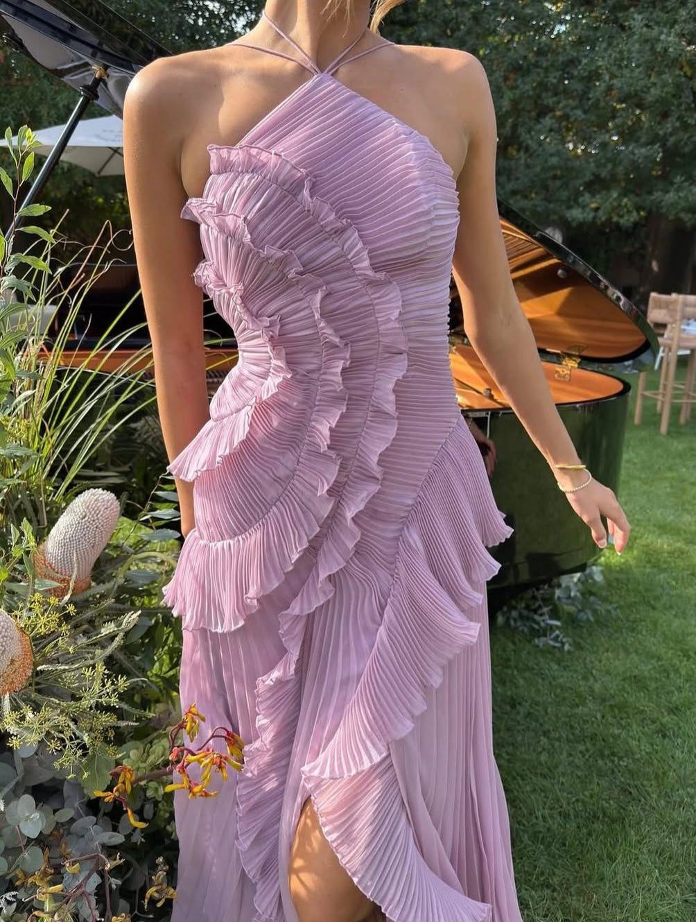 ELISIA Vestido con volantes