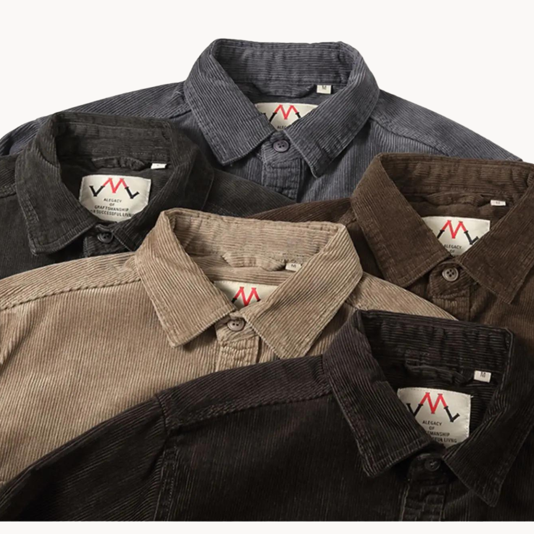 Camisa Clad de Algodón Pana