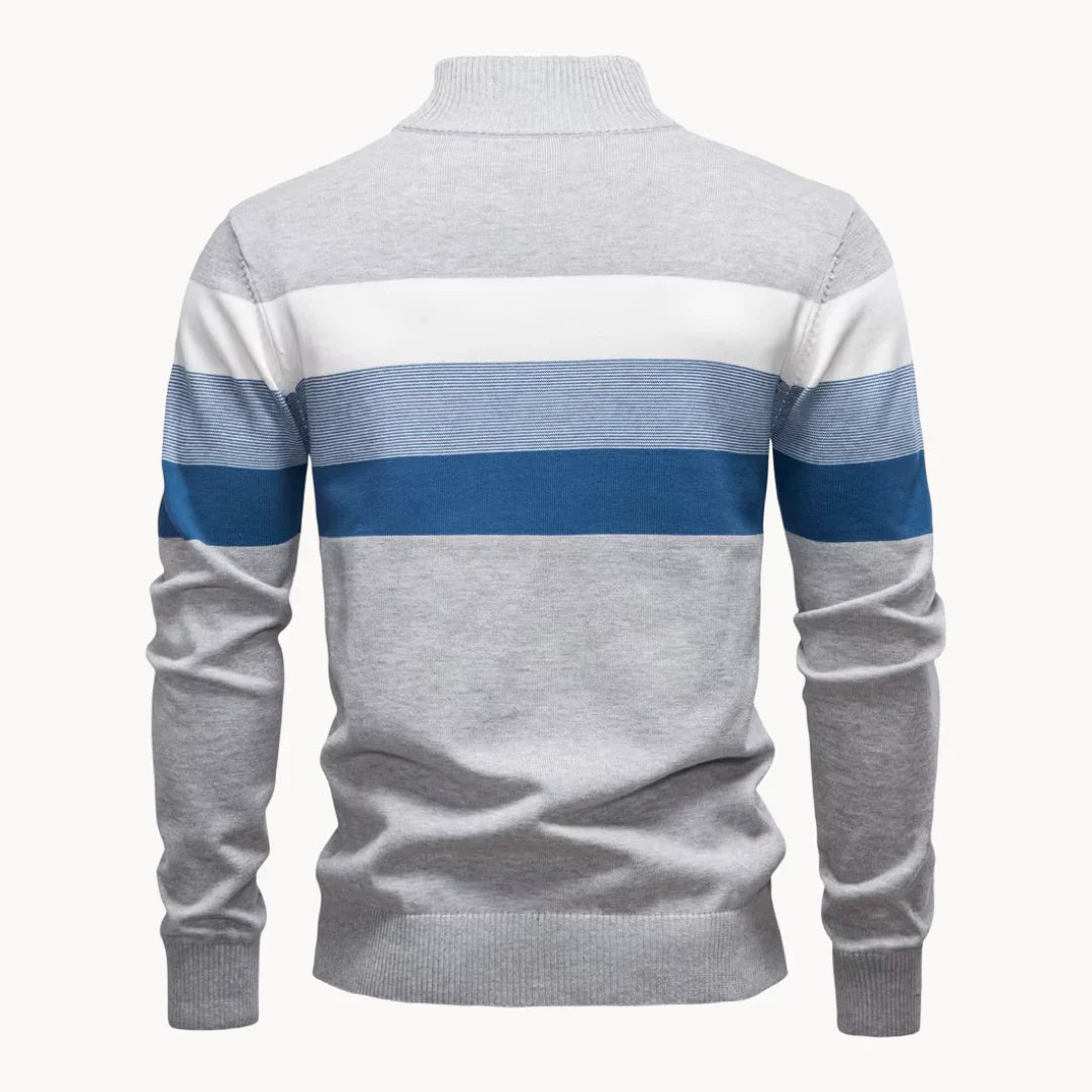 Suéter con cremallera Burk Quarter Zip
