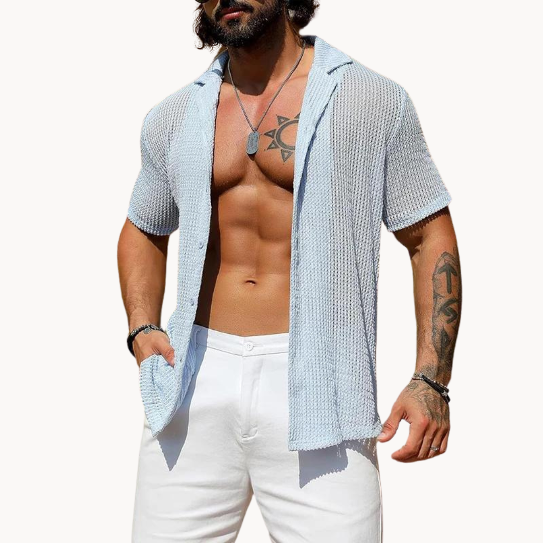 Camisa Tejida Milano Hollow