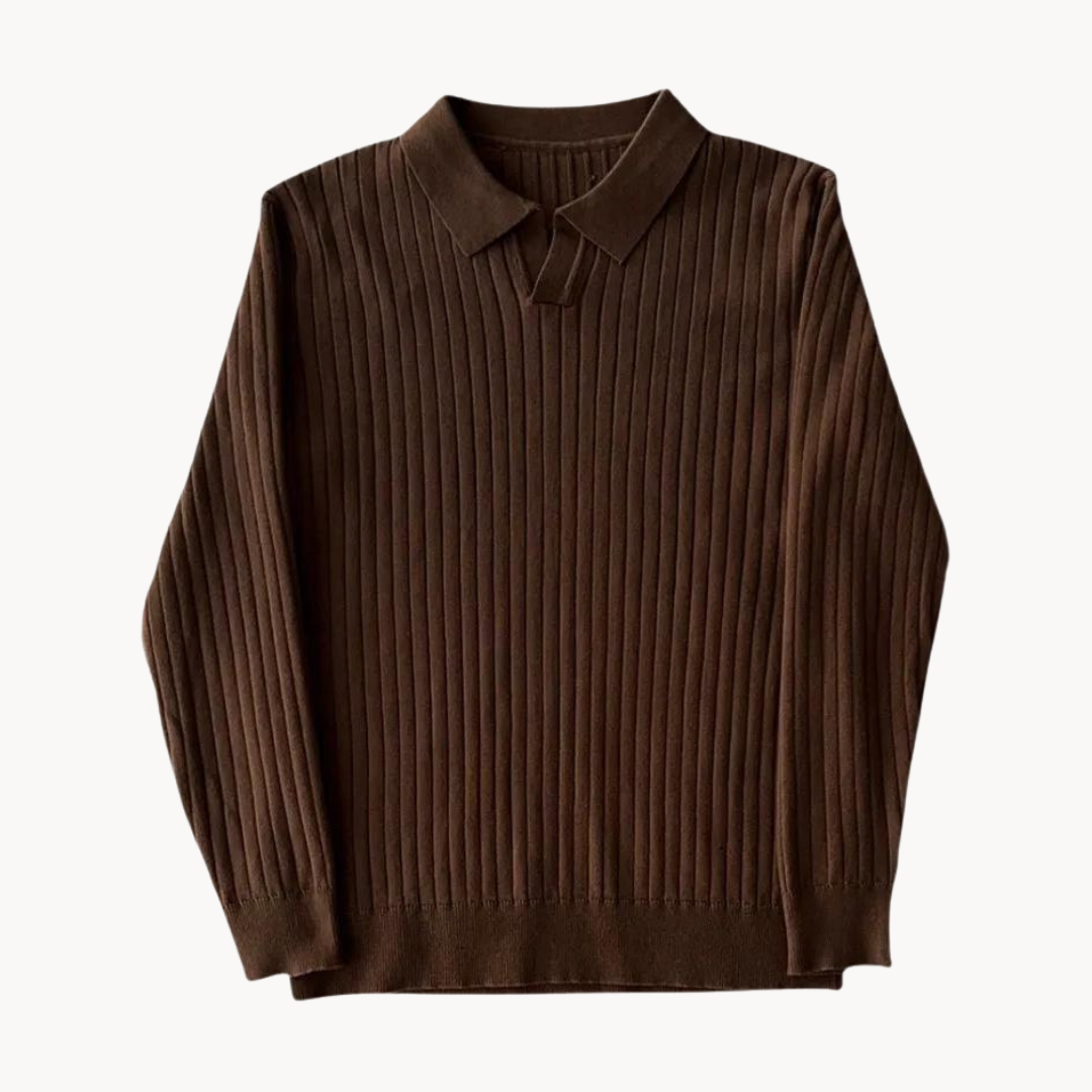 Camisa Ashford de Cuello Abierto