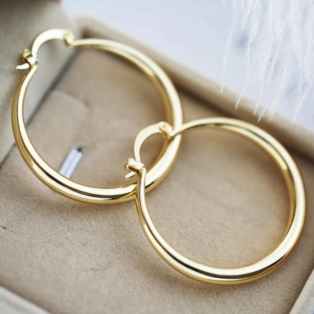 Pendientes de oro de gran impacto