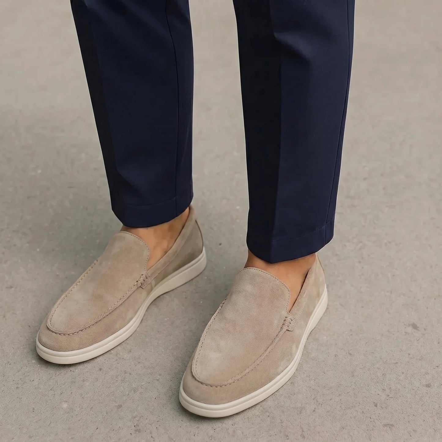 Elegantes Mocasines de Ante Premium