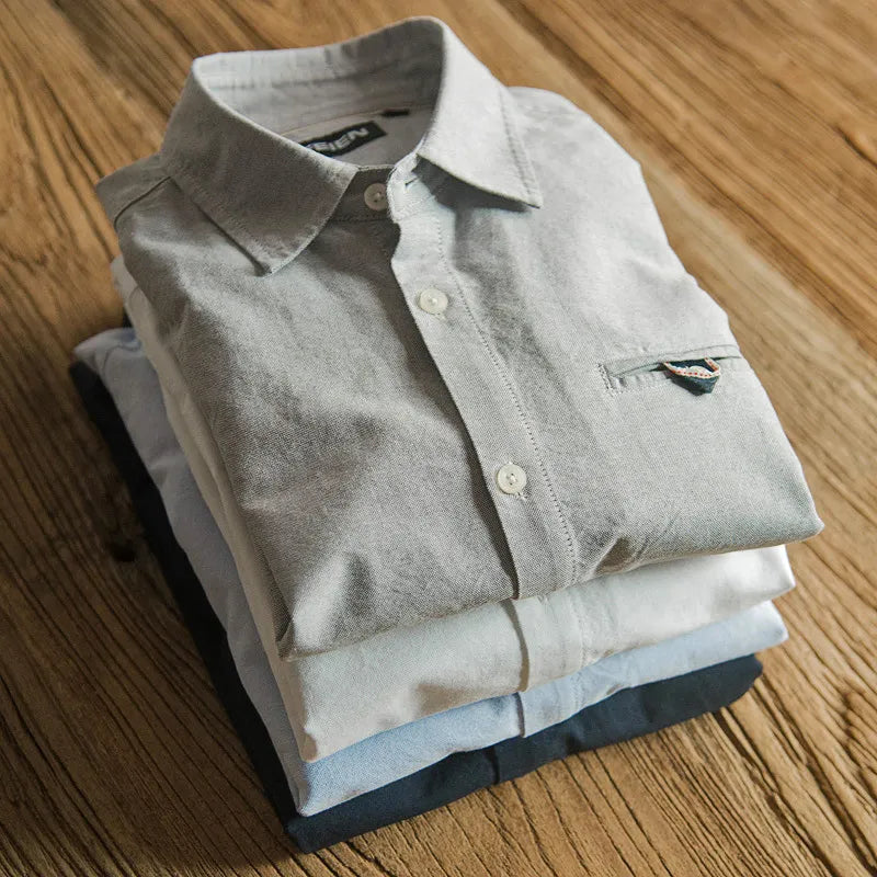 Camisa Classic Oxford con Bolsillo