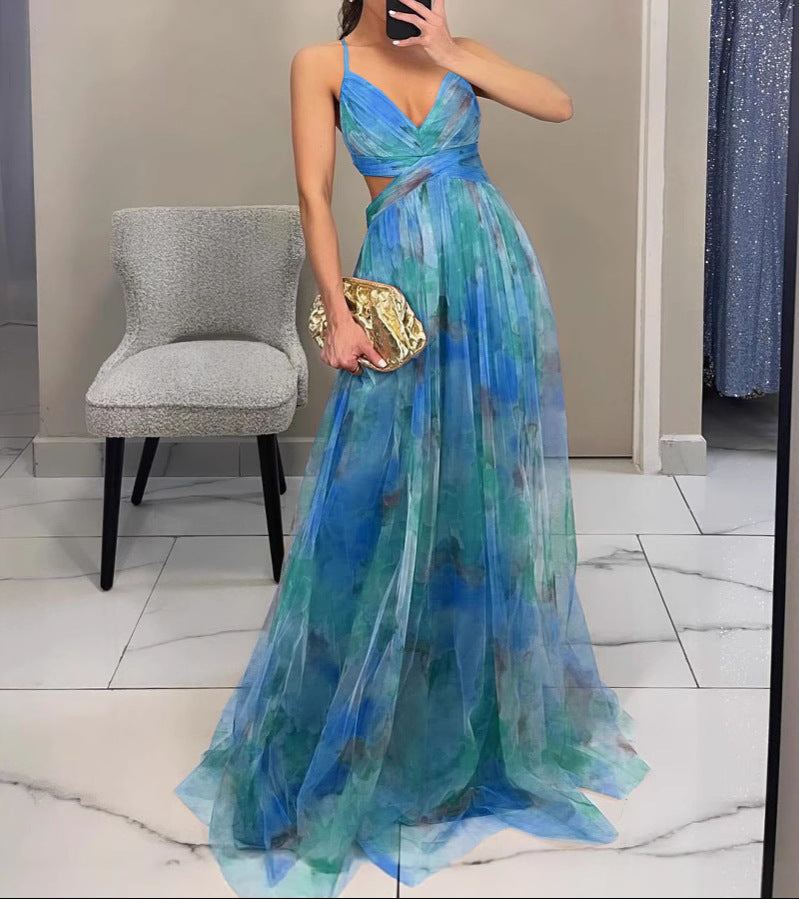 LUNA BELLUCCI | Vestido Maxi Elegancia Floral (EDICIÓN LIMITADA)