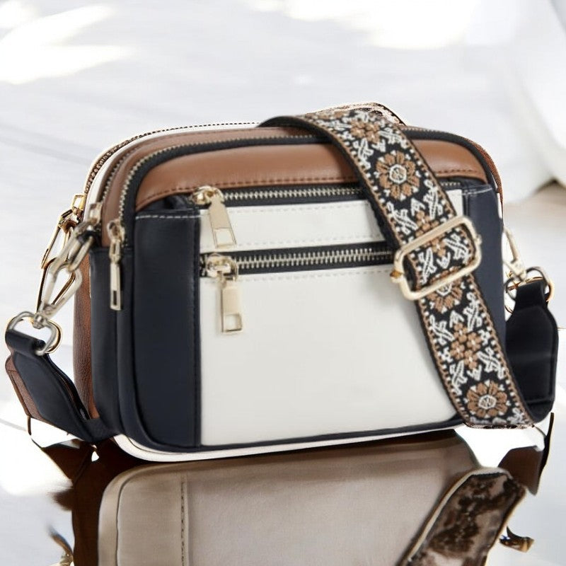 Elena | Bolso de Hombro de Piel Refinada