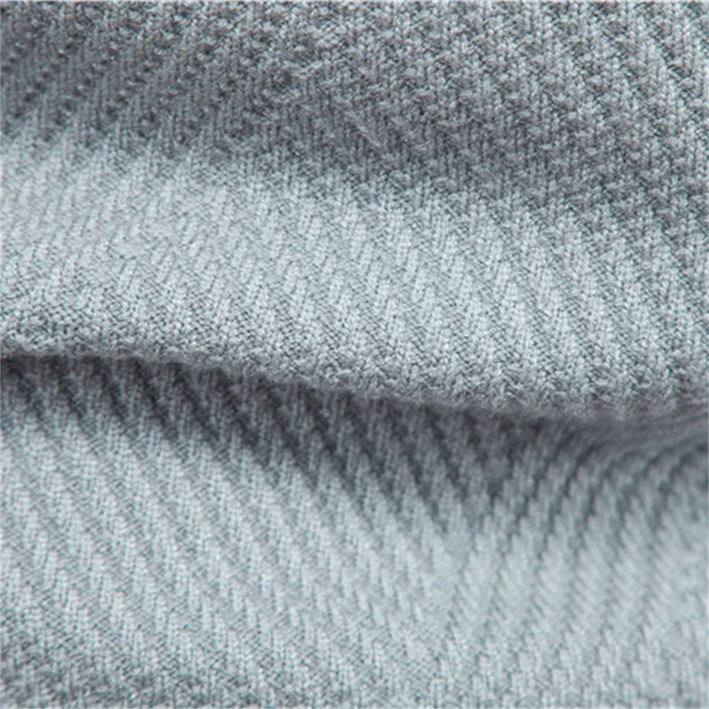 Suéter de algodón Field Stripe Crewneck