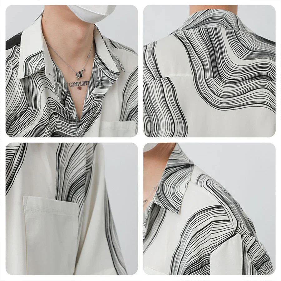 Camisa Mosaic Muse de Seda