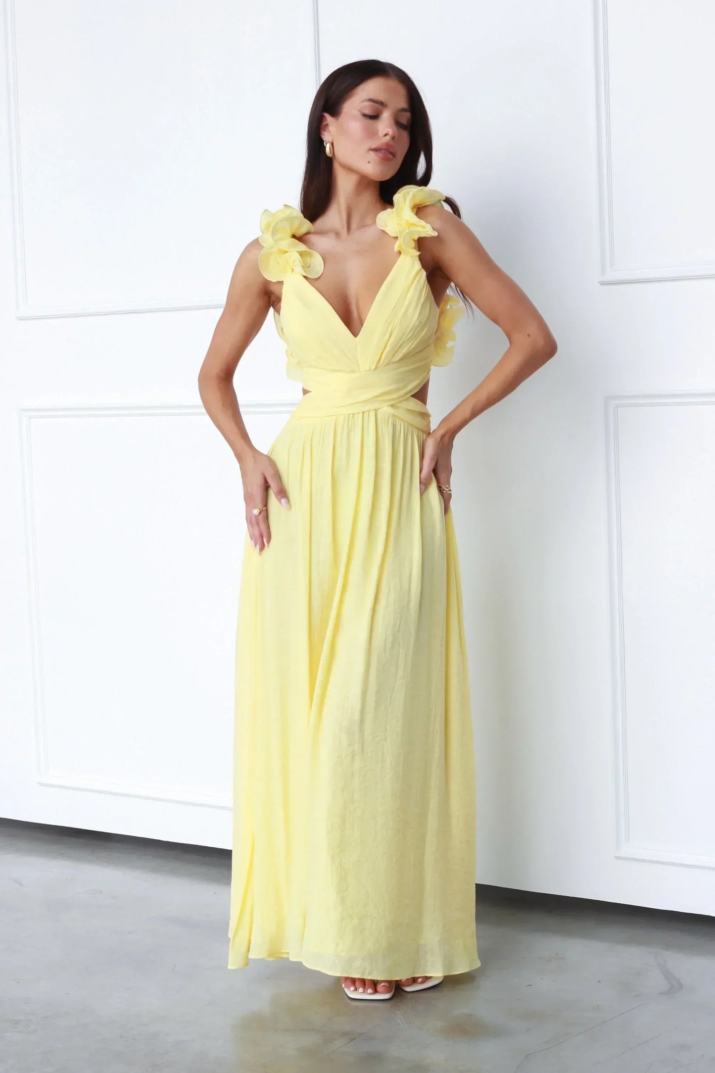 Vanessa - Elegante Vestido Sin Espalda
