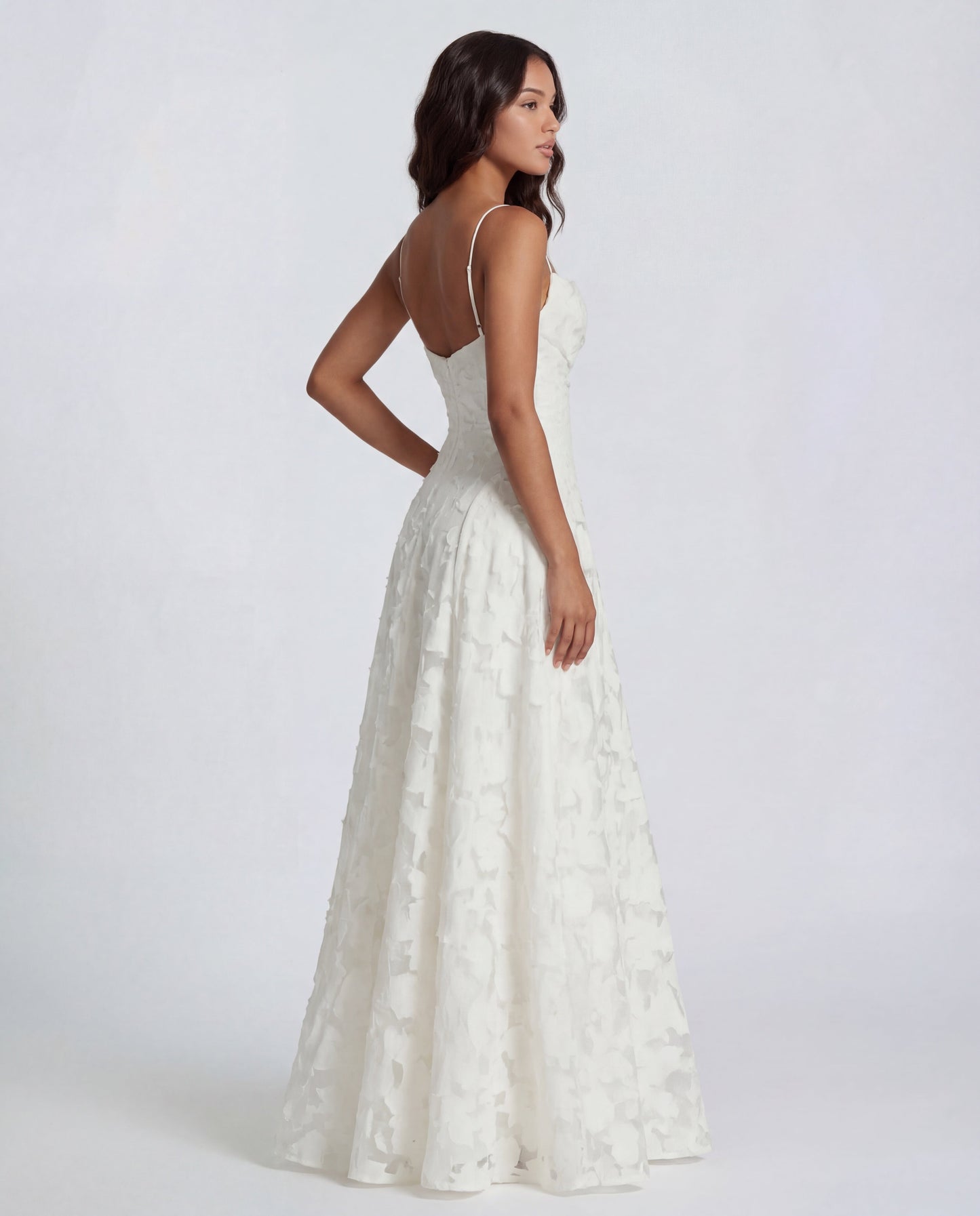 Sofia - Blush Floral Maxi Dress