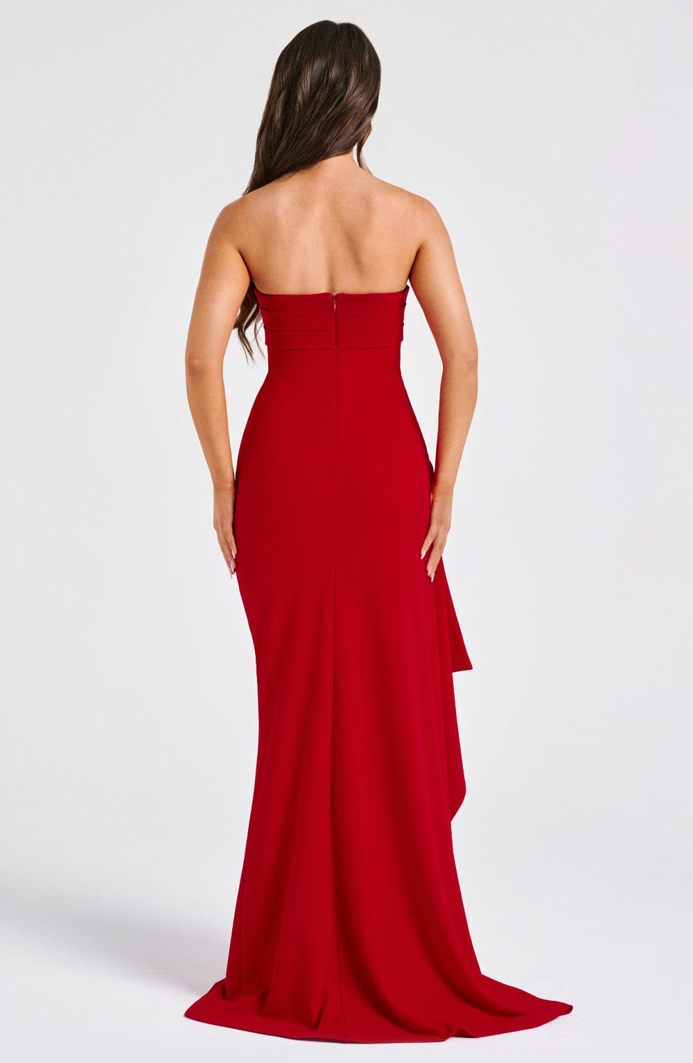Alina - Vestido maxi sin hombros