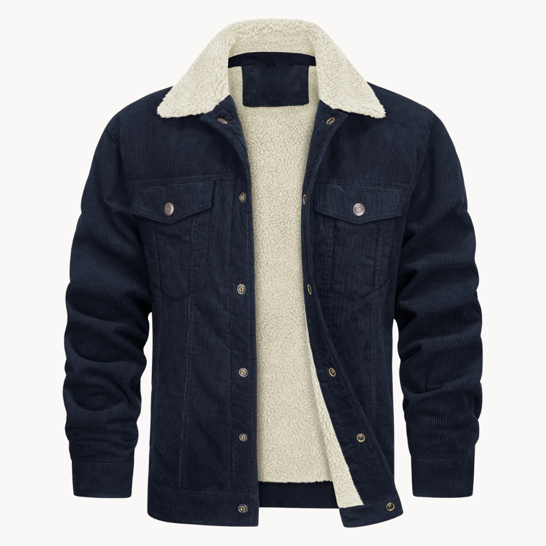 Chaqueta Warren de Pana Forrada