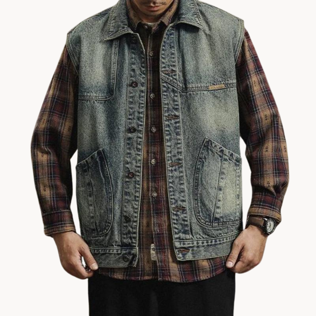 Chaleco Claes de Denim