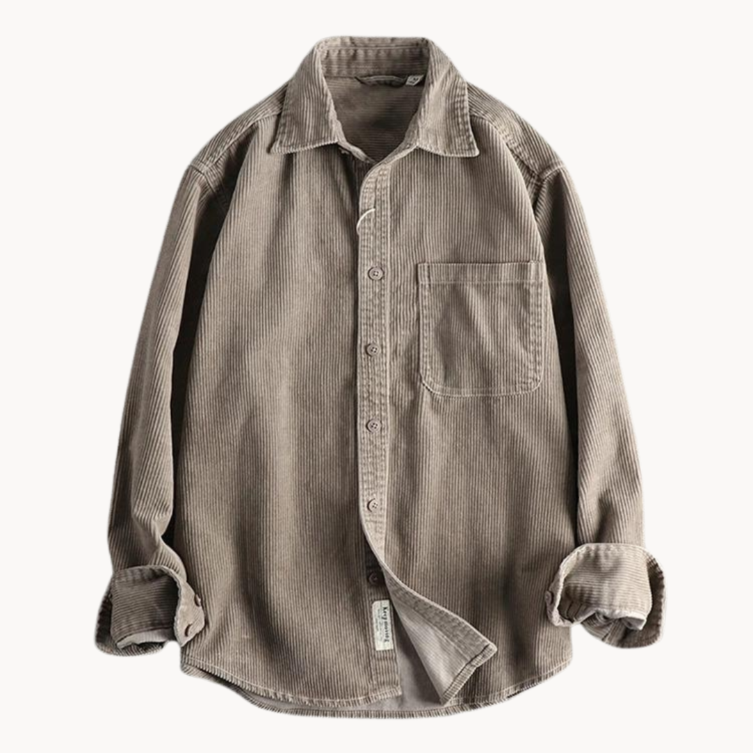 Camisa de Trabajo de Pana