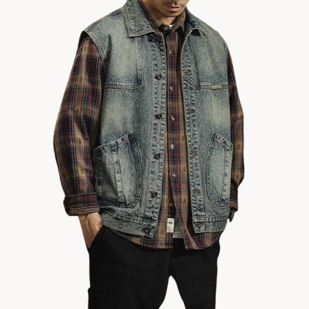 Chaleco Claes de Denim