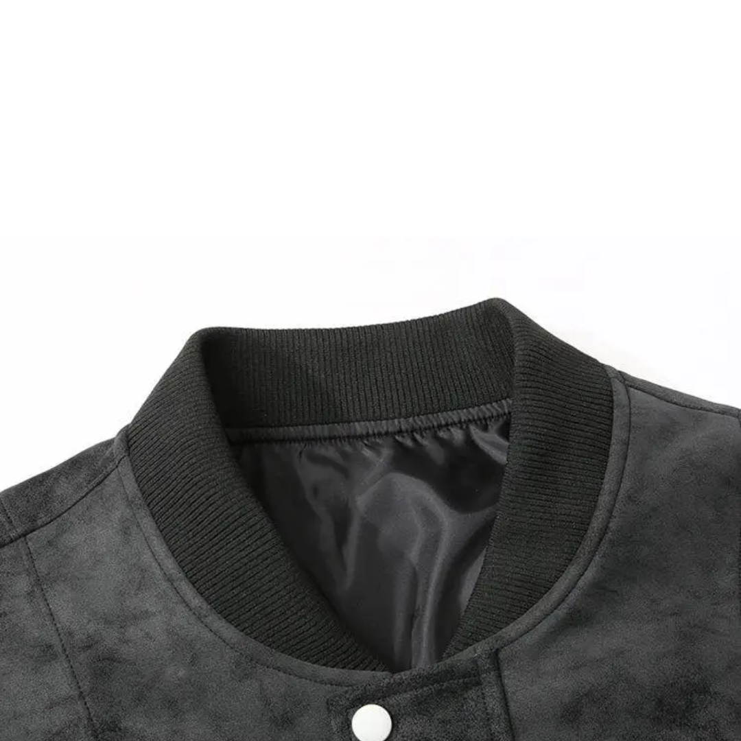 Chaqueta Bomber Harbor en Gamuza