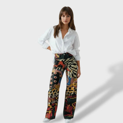 Marina Pantalones boho vintage