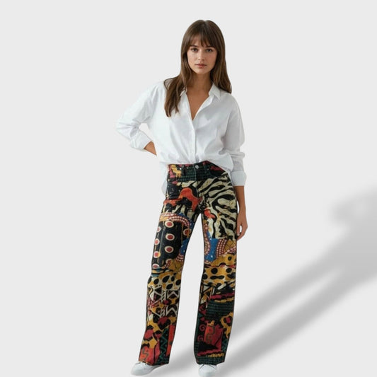 Marina Pantalones boho vintage