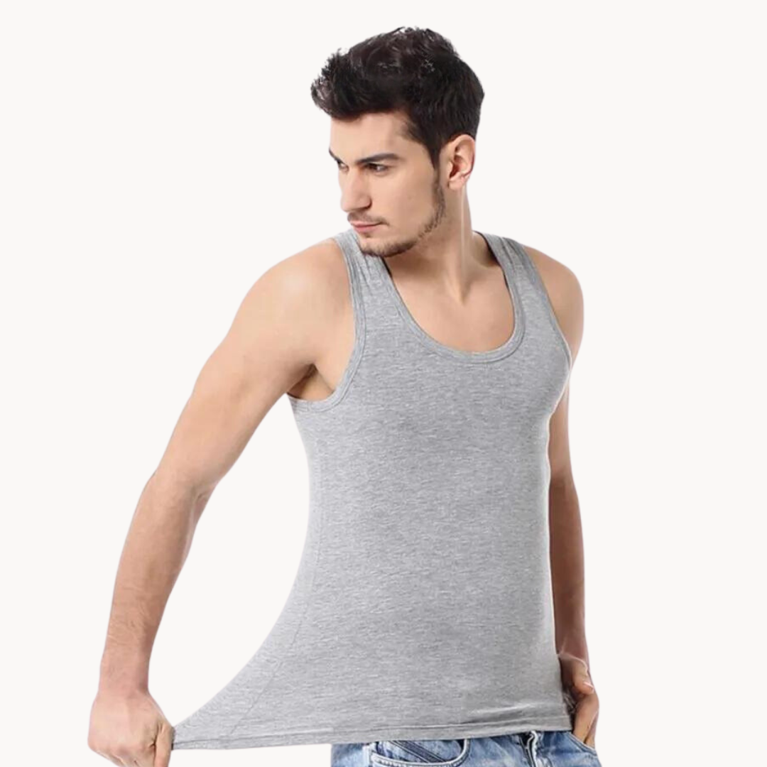 Camiseta Sin Mangas Essential de Algodón