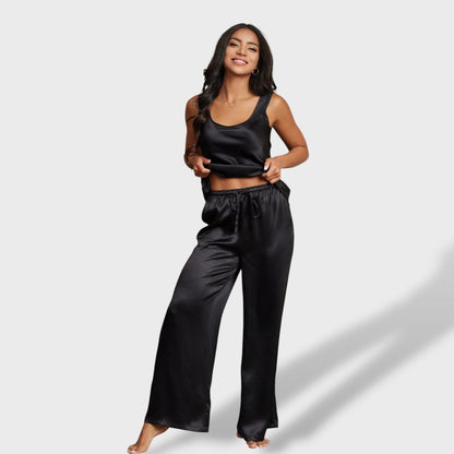 Clara | Pijama pierna ancha mujer