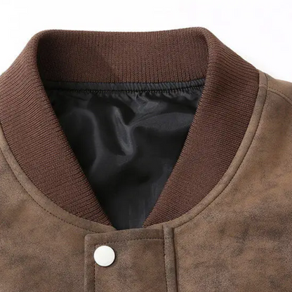 Chaqueta Bomber Harbor en Gamuza