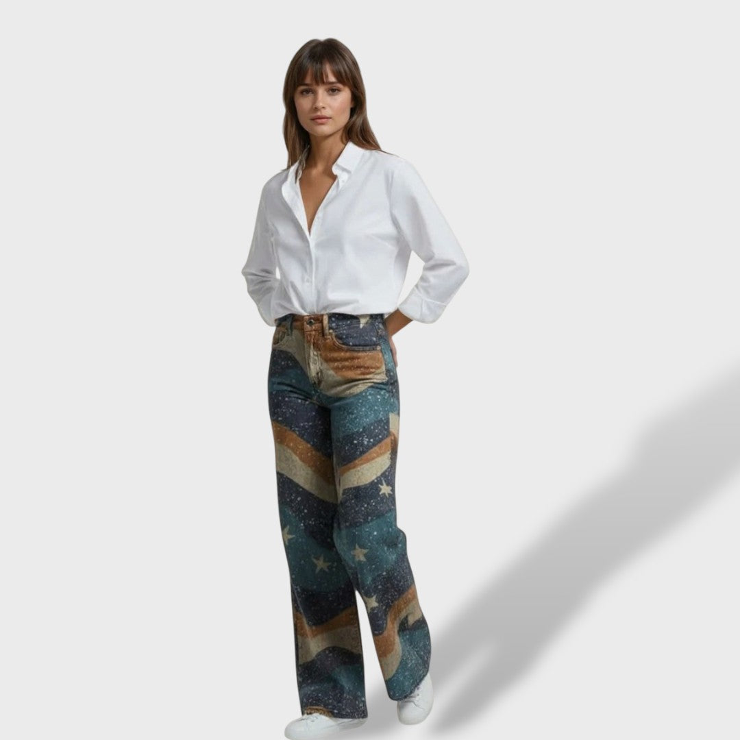 Bianca Pantalón Boho Vintage