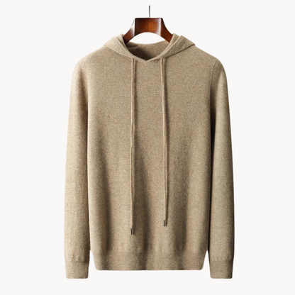 Sudadera con Capucha de Lana Merino Glacier