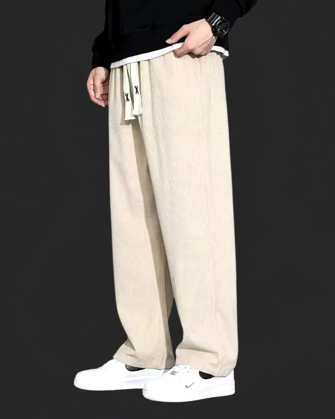 Pantalón Relajado Clásico de Pana
