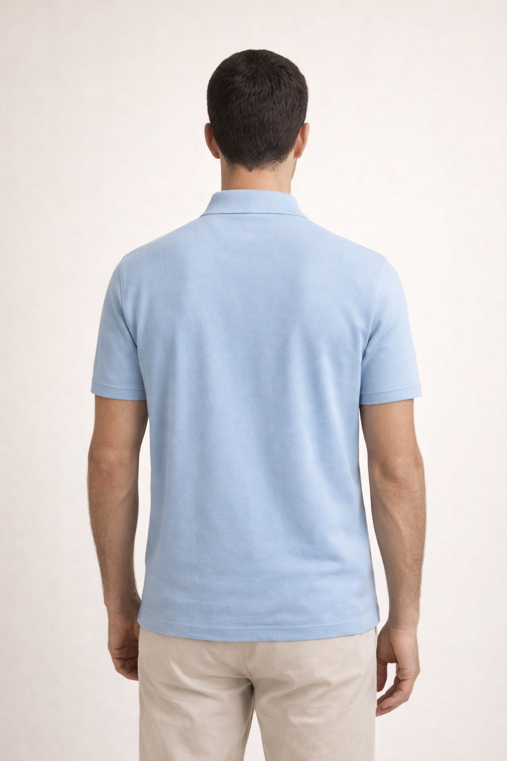 Matteo | Polo Ligero Azul Claro