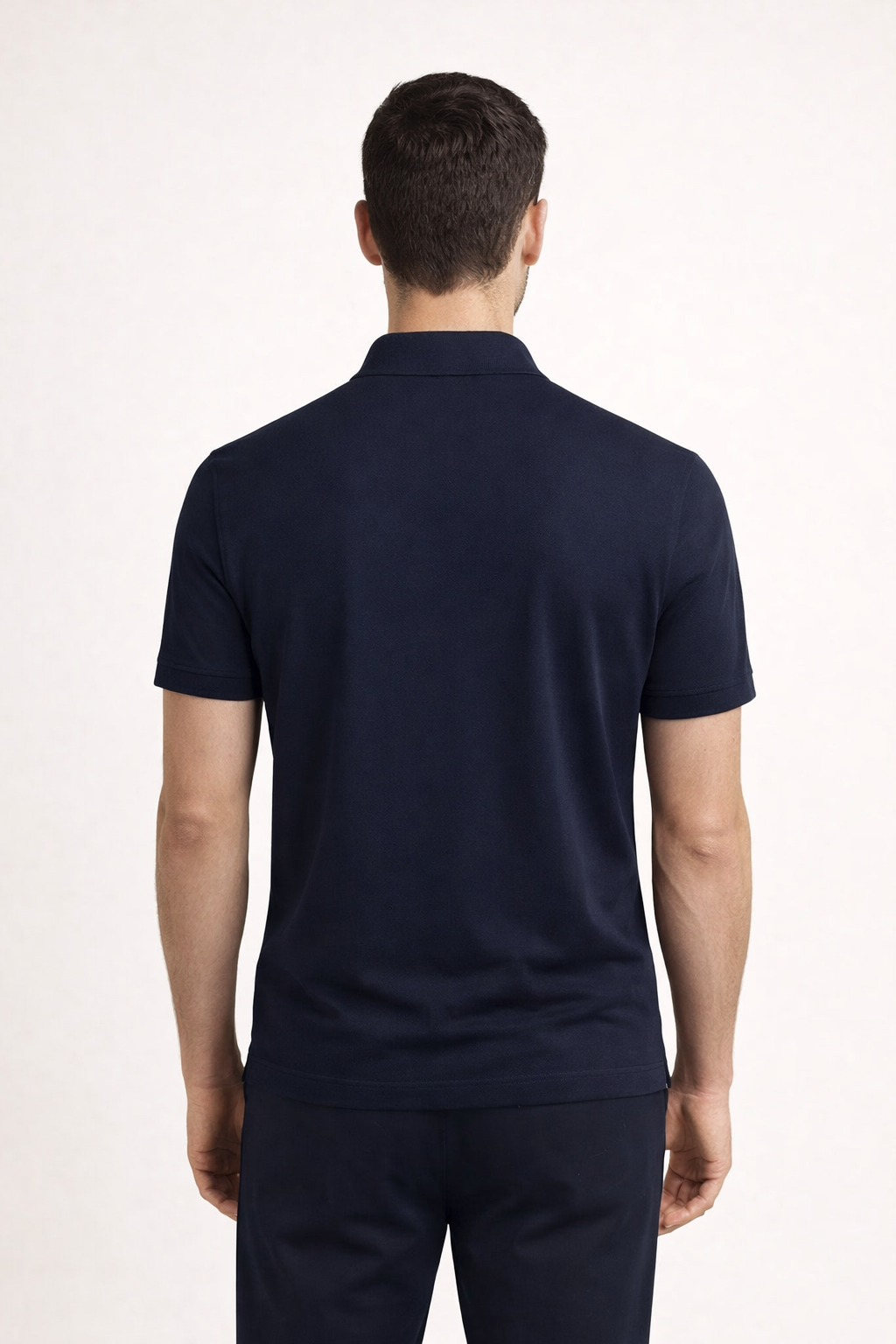Matteo | Polo Ligero Azul Marino