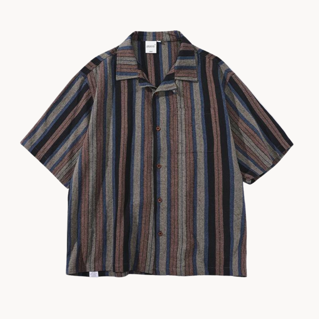Camisa Colton de Cuello Campestre