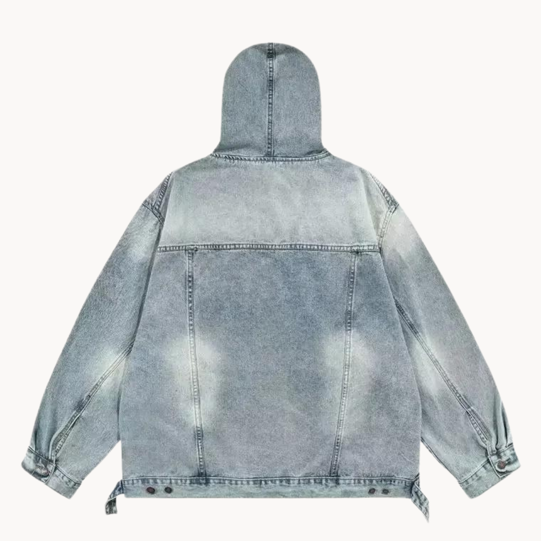 Sudadera con Capucha Vantage Denim