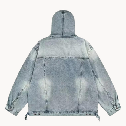 Sudadera con Capucha Vantage Denim