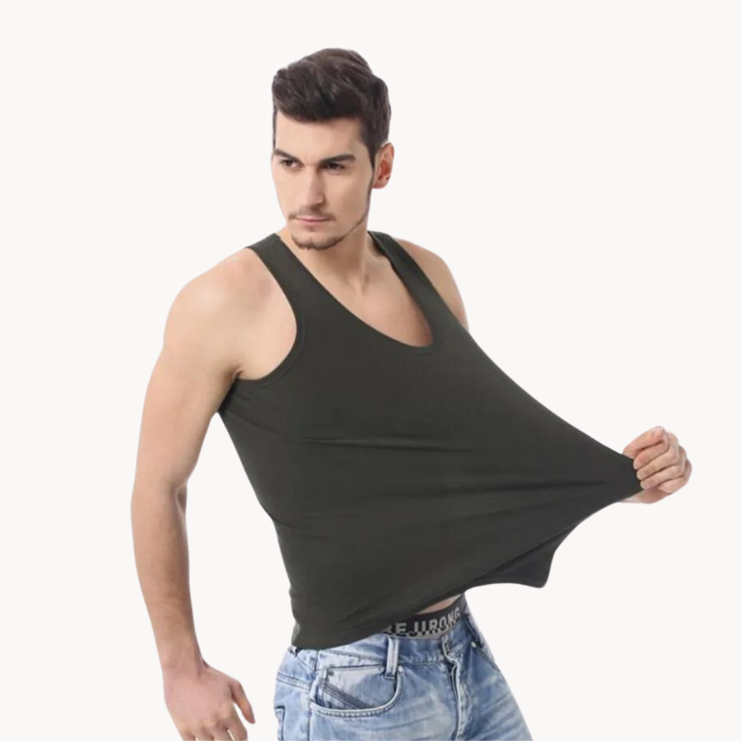 Camiseta Sin Mangas Essential de Algodón