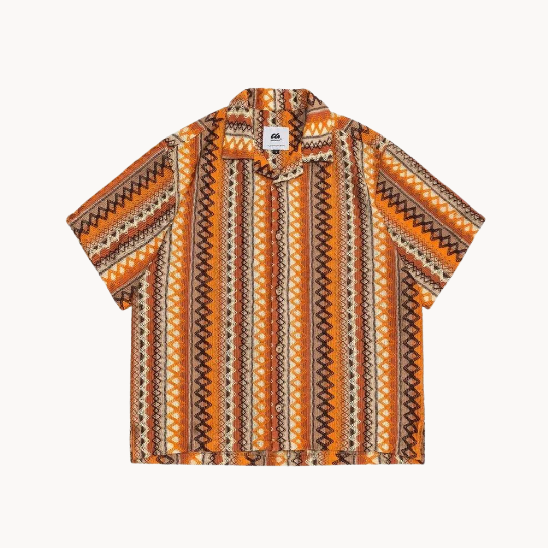 Camisa Santeria de Cuello Campestre