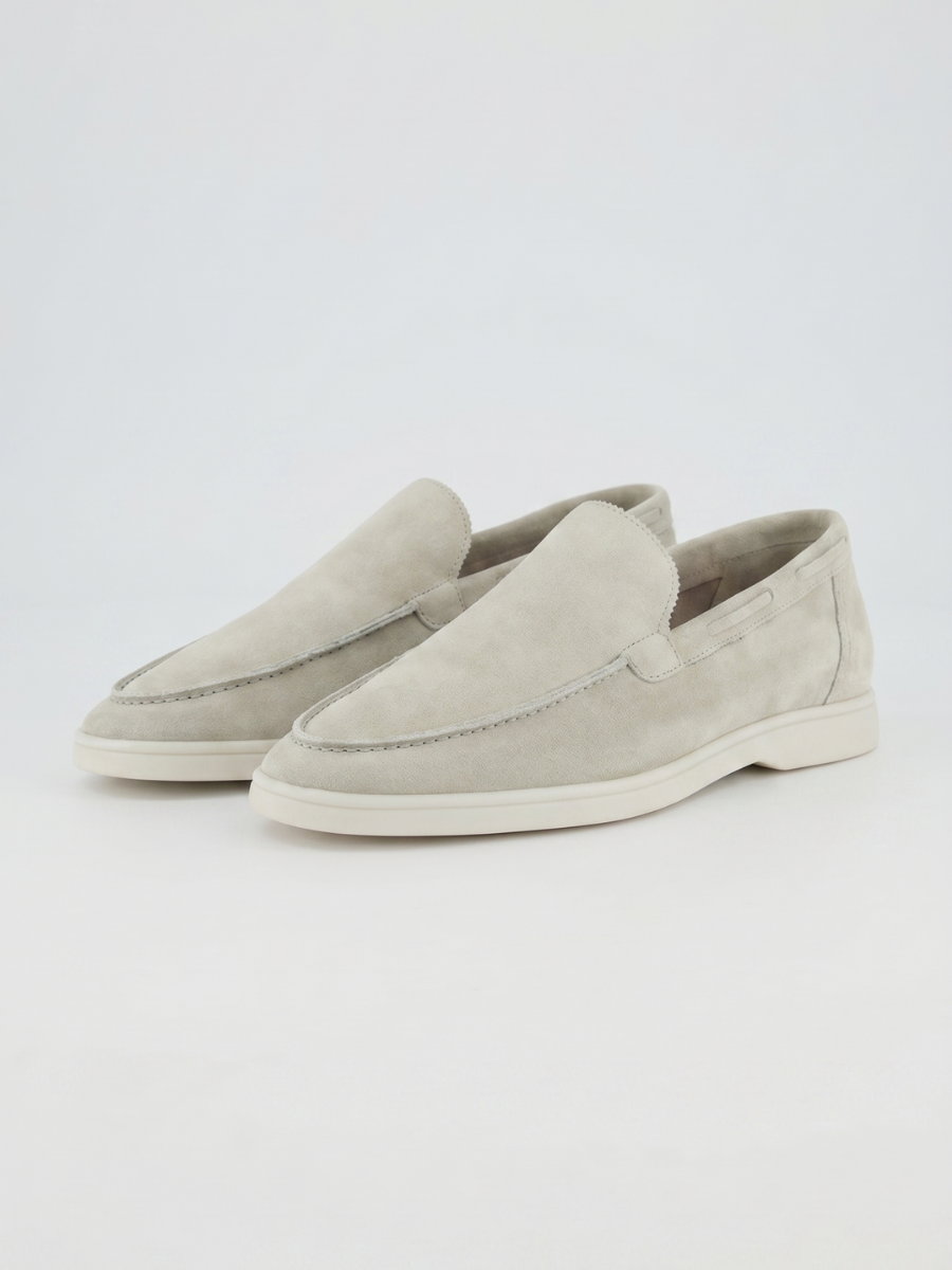 Mocasines de Ante Premium Verde Casual | Luna Bellucci