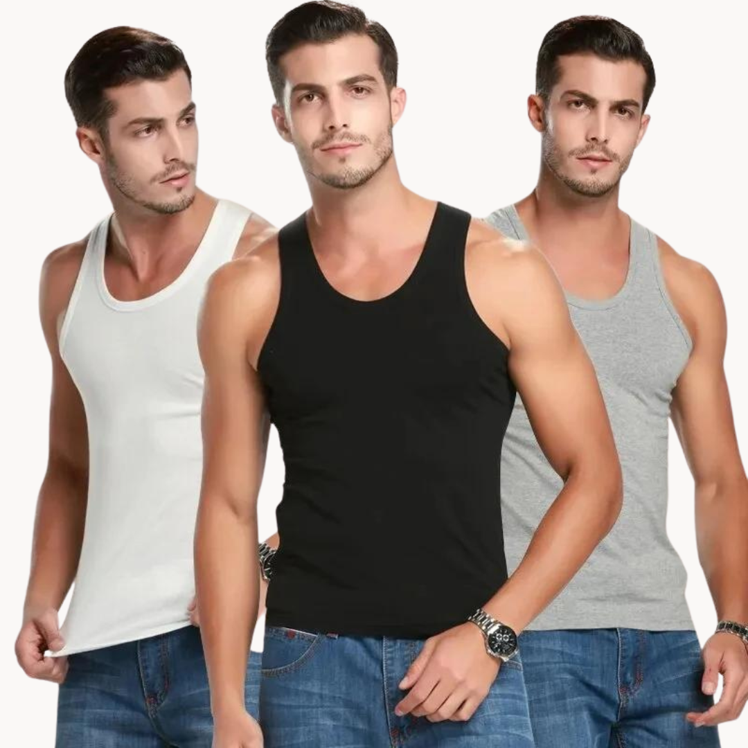 Camiseta Sin Mangas Essential de Algodón