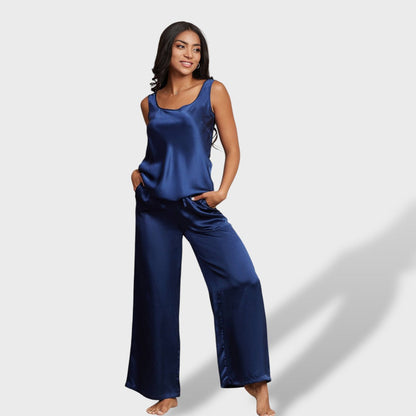 Clara | Pijama pierna ancha mujer