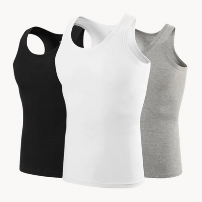 Camiseta Sin Mangas Essential de Algodón