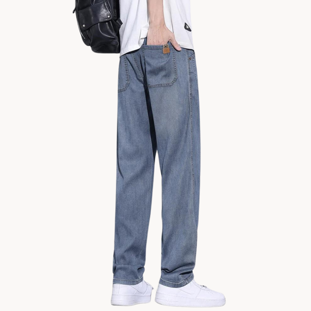 Pantalón de Verano Drew de Corte Recto