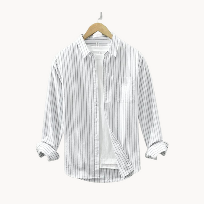 Camisa Ciro de Algodón con Rayas