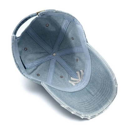 Gorra de Béisbol de Denim