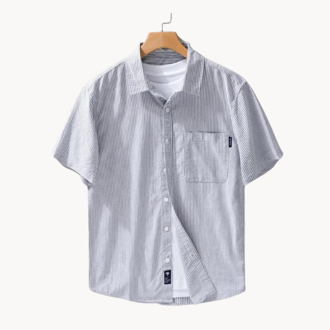 Camisa Pacific de Algodón Manga Corta