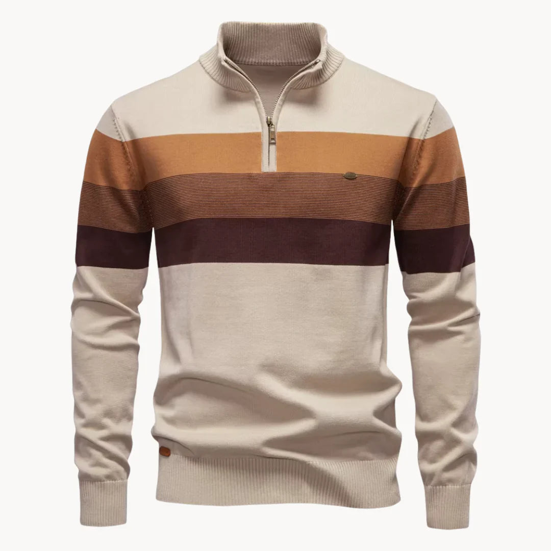 Suéter con cremallera Burk Quarter Zip