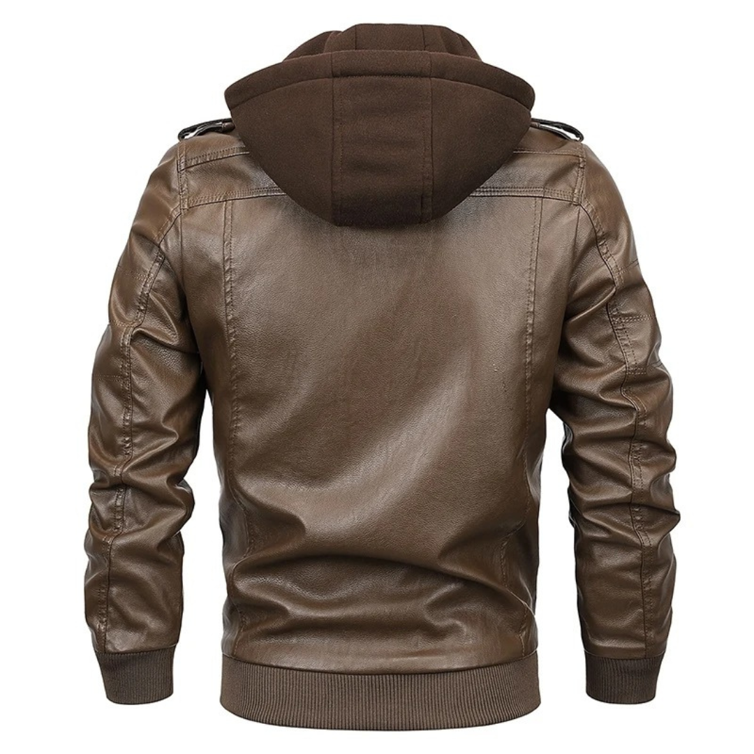 Chaqueta de cuero Knight