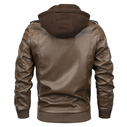 Chaqueta de cuero Knight