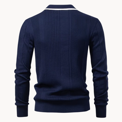 Polo de Punto Fletcher con Botones