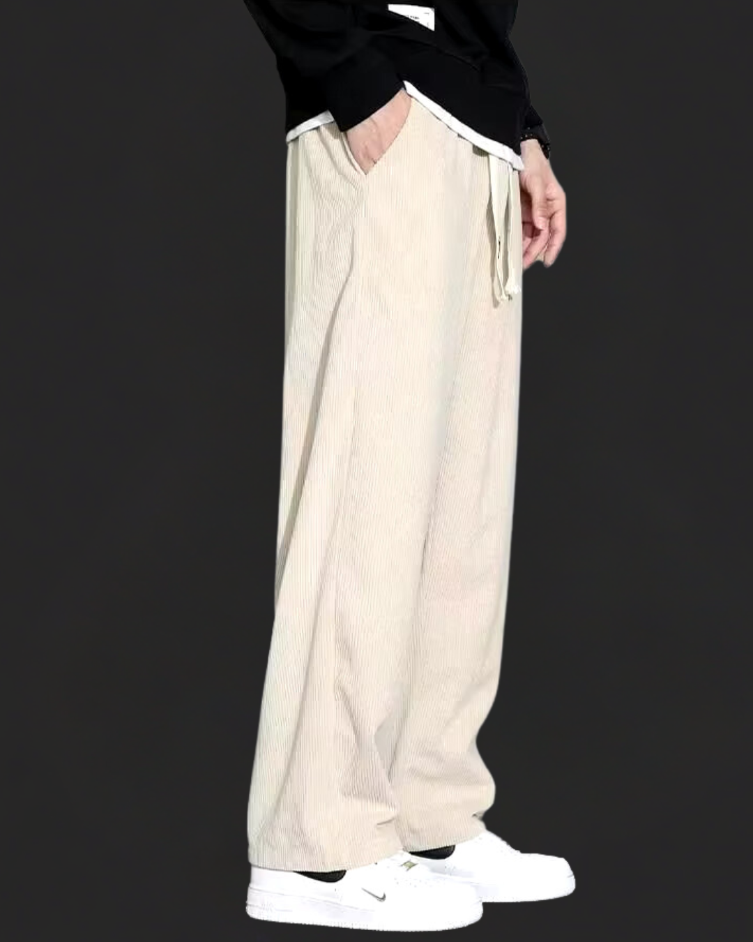 Pantalón Relajado Clásico de Pana