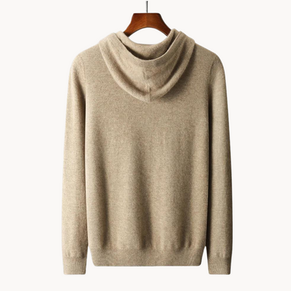 Sudadera con Capucha de Lana Merino Glacier